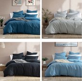 Platinum Serene Duvet Cover Sets